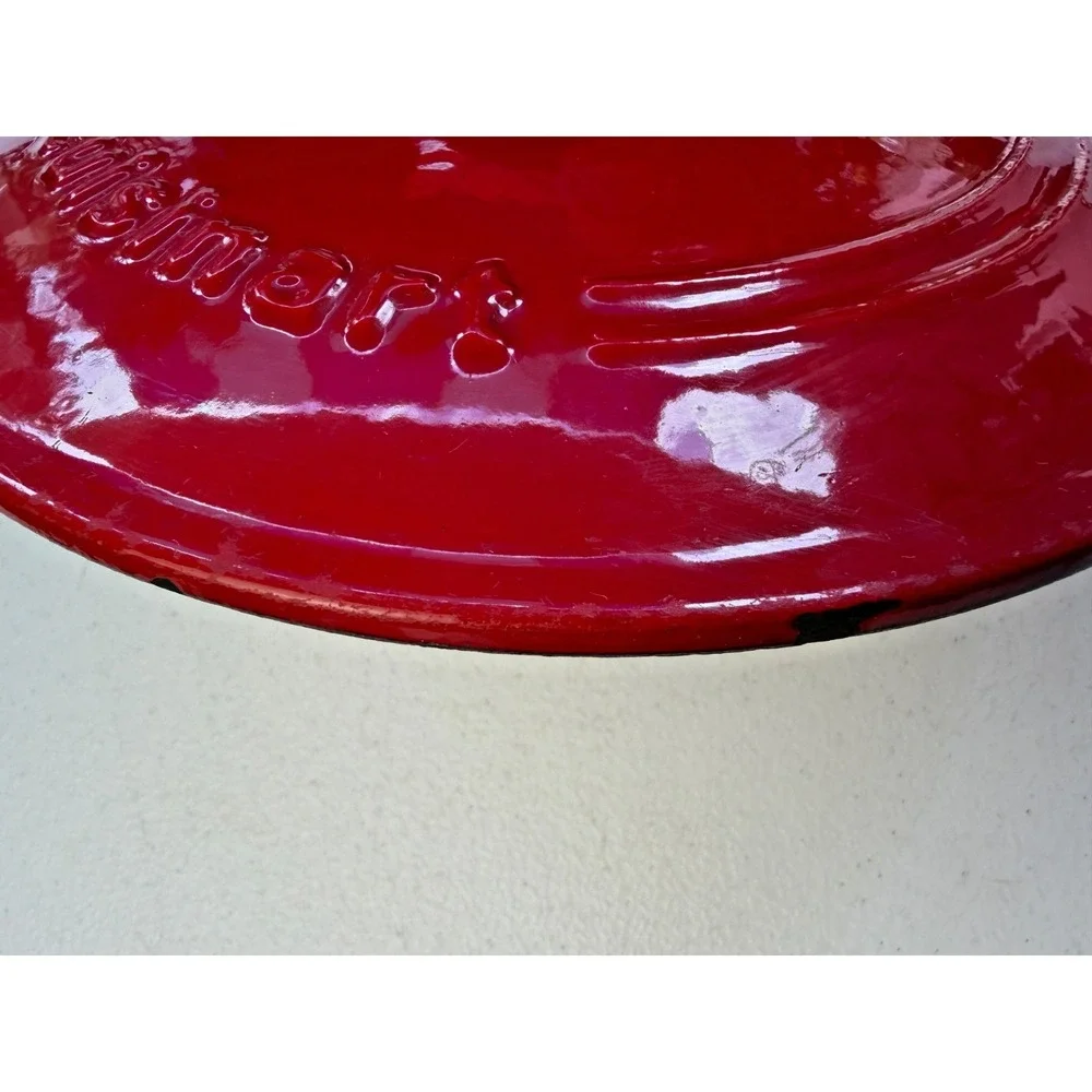 Cuisinart Red Cast Iron Enamel LID ONLY 3.0 Qt (2.9 L) Dutch Oven Replacement